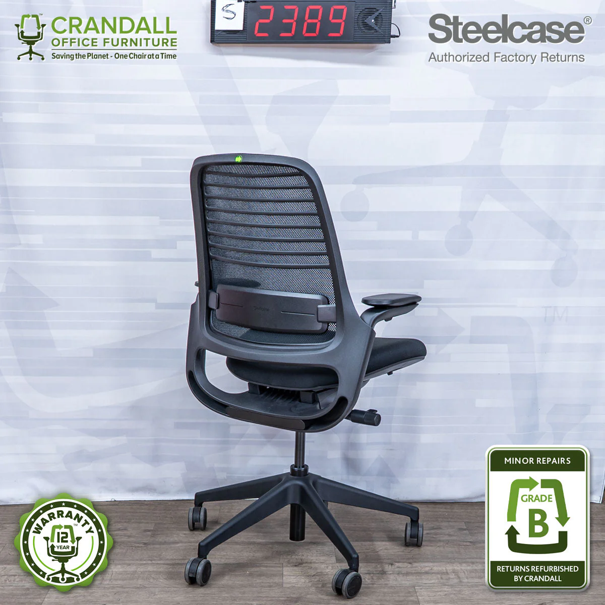 S-2389 - Steelcase Series 1 - Grade B - Image 2