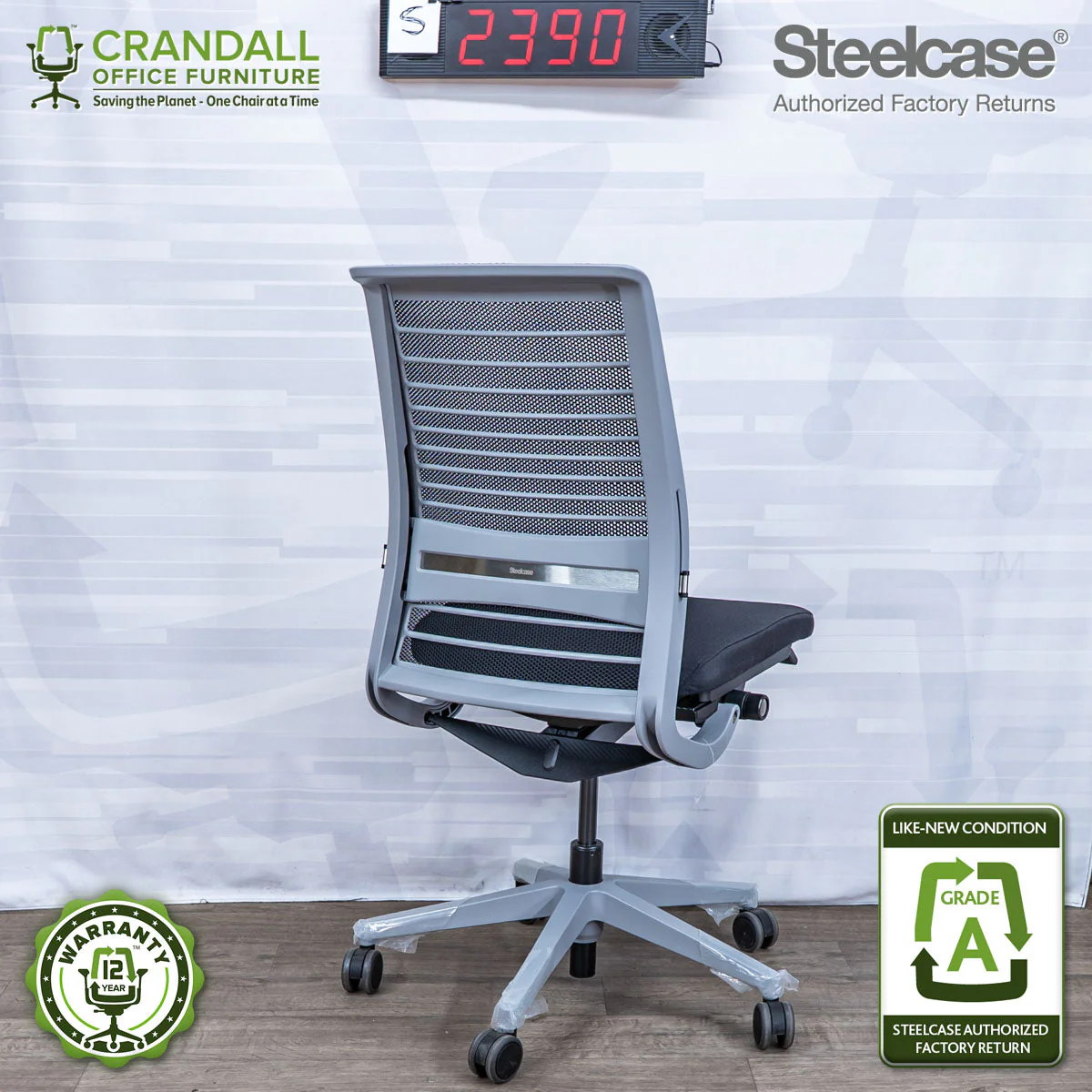 S-2390 - Steelcase V2 Think - Grade A - Image 2