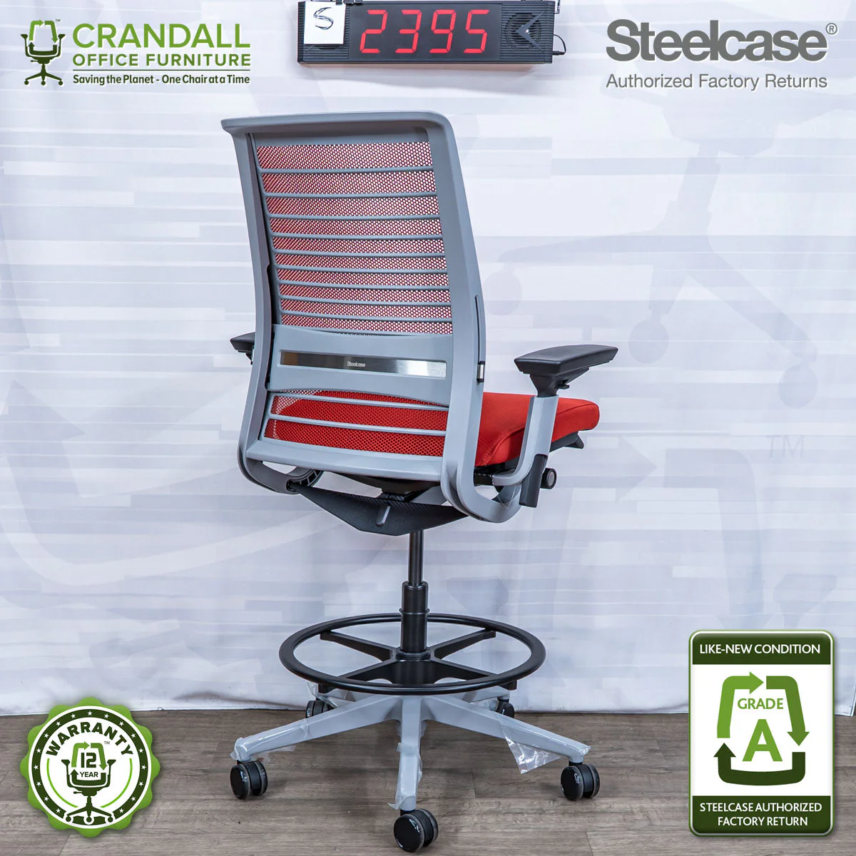 S-2395 - Steelcase V2 Think - Grade A - Image 2