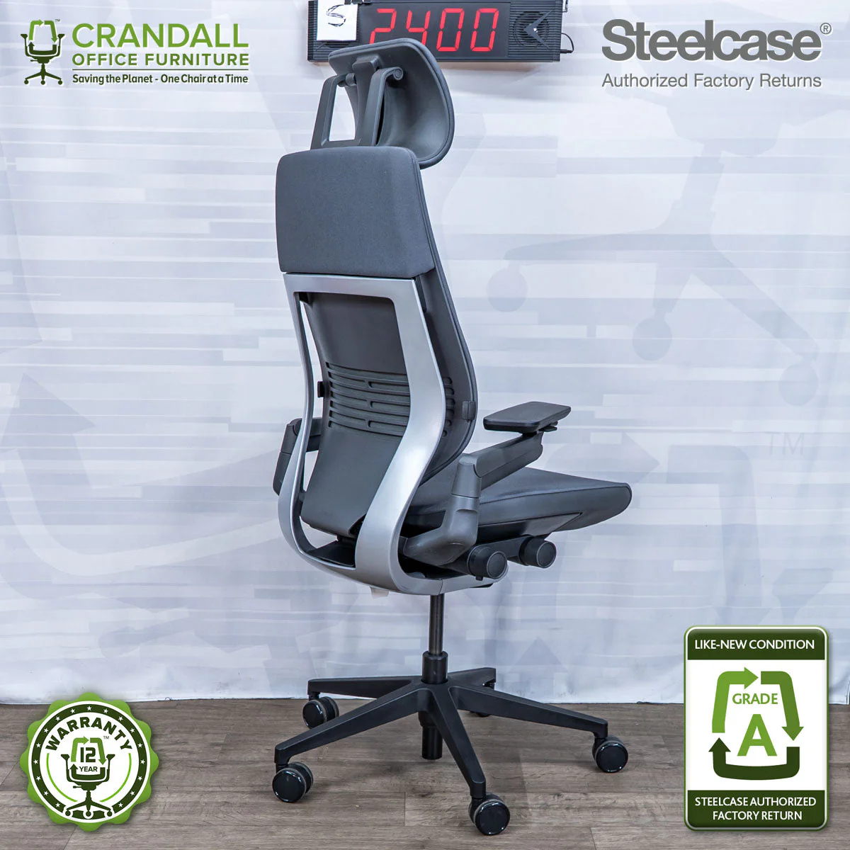 S-2400 - Steelcase Gesture - Grade A - Image 2