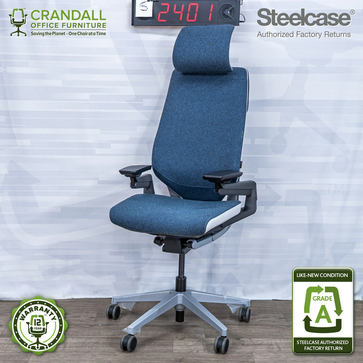 S-2401 - Steelcase Gesture - Grade A