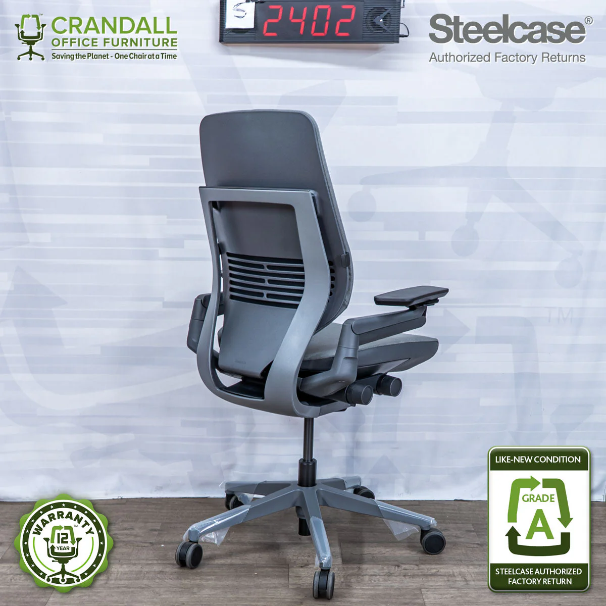 S-2402 - Steelcase Gesture - Grade A - Image 2