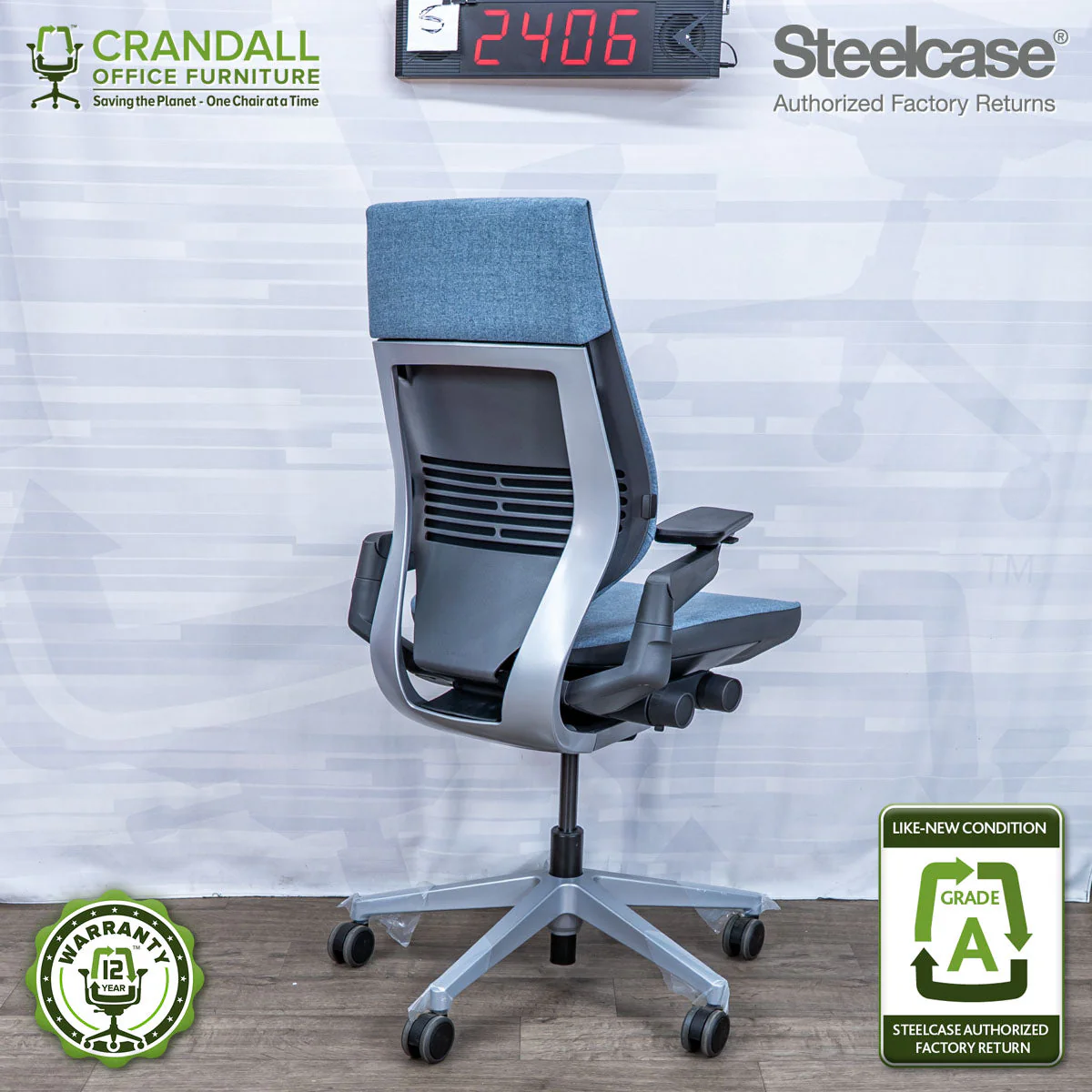 S-2406 - Steelcase Gesture - Grade A - Image 2