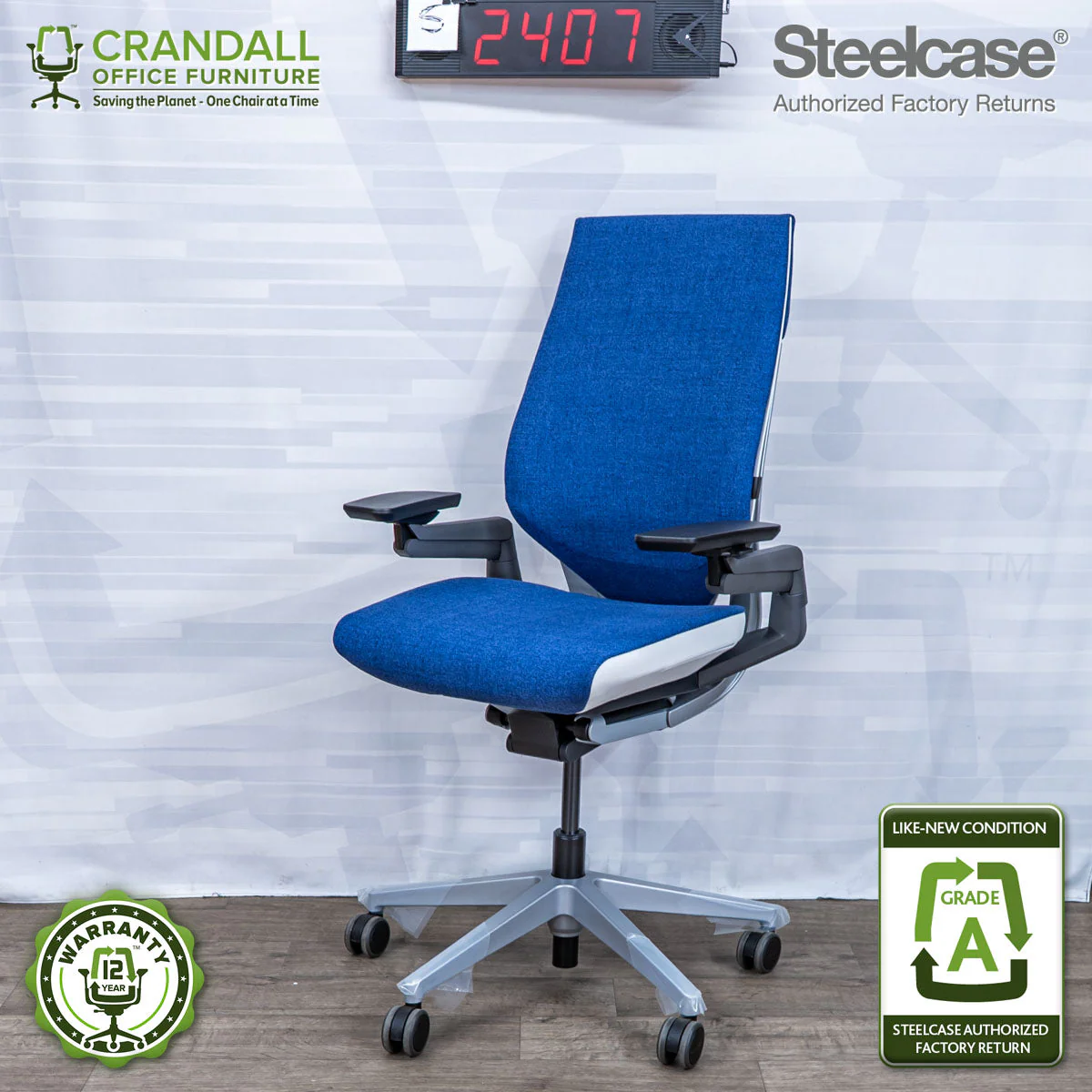 S-2407 - Steelcase Gesture - Grade A