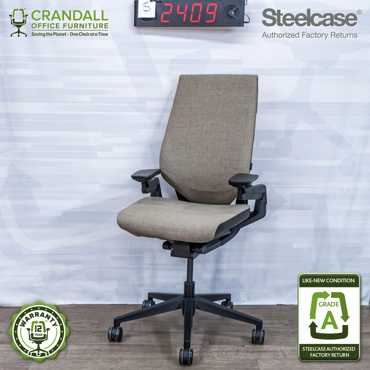 S-2409 - Steelcase Gesture - Grade A