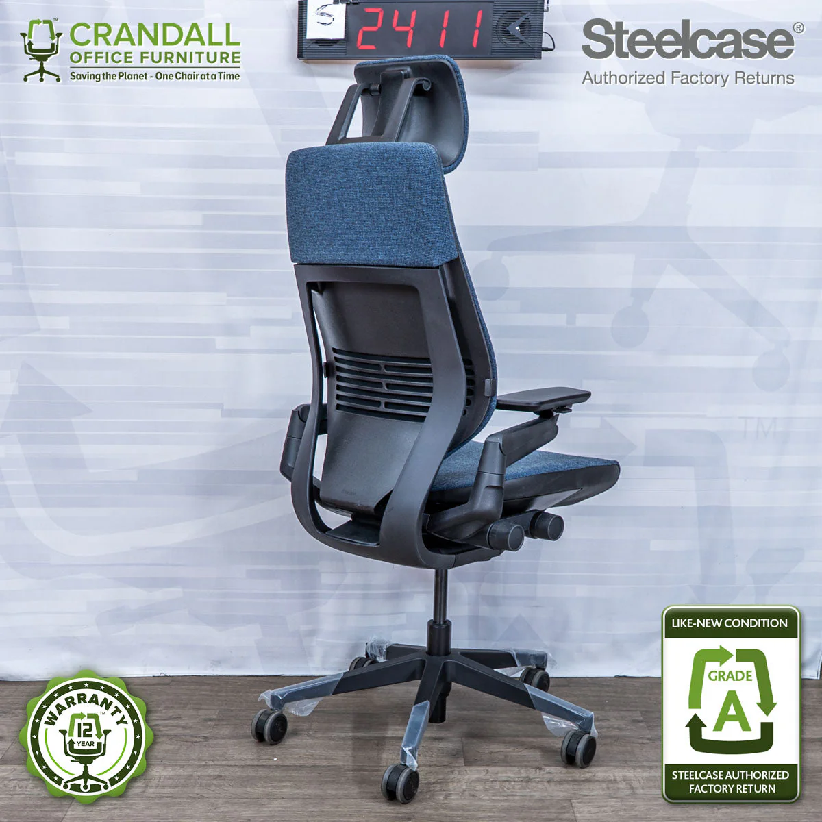 S-2411 - Steelcase Gesture - Grade A - Image 2