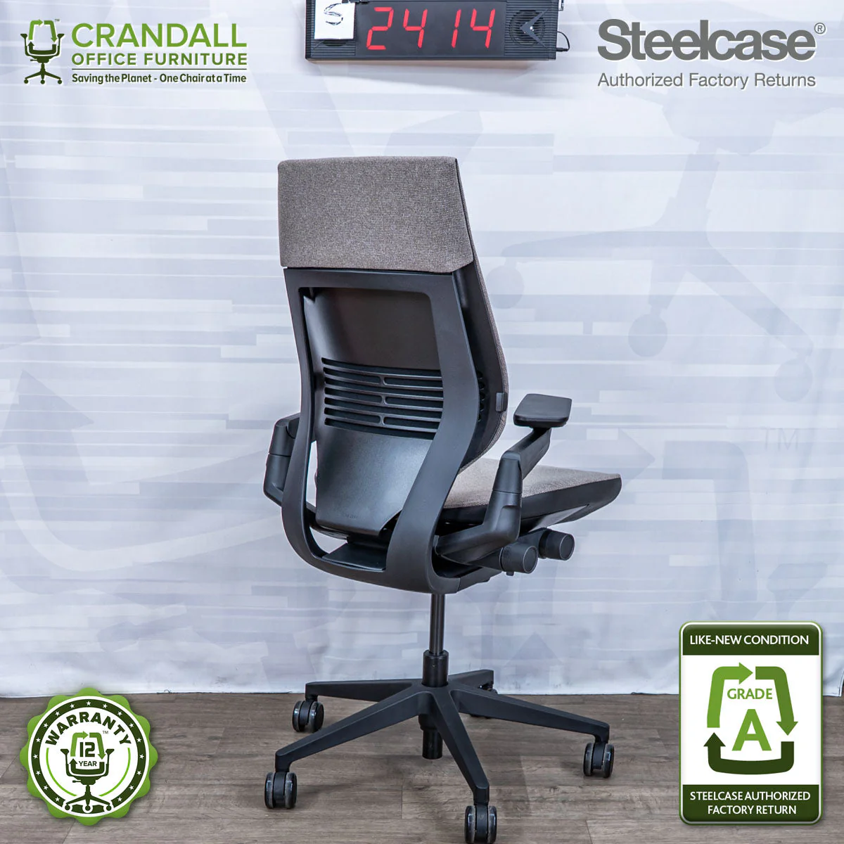 S-2414 - Steelcase Gesture - Grade A - Image 2