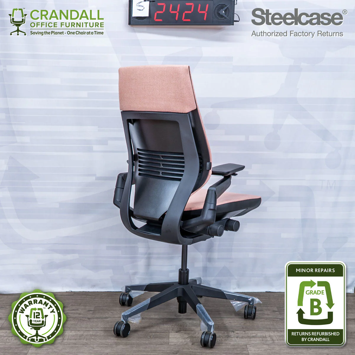 S-2424 - Steelcase Gesture - Grade B - Image 2