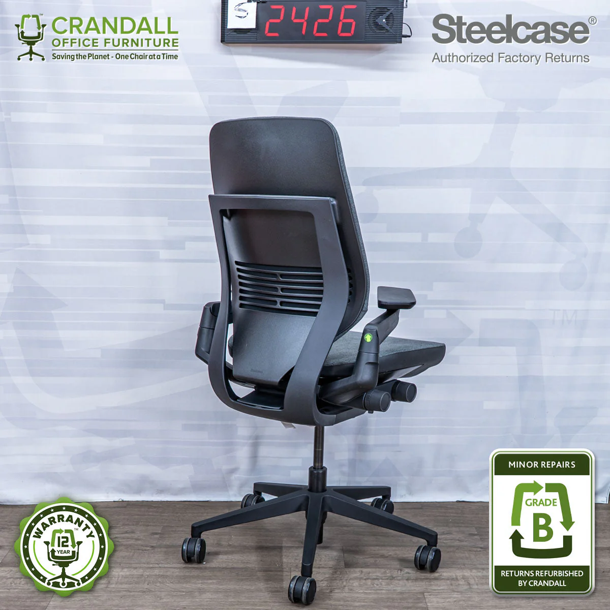 S-2426 - Steelcase Gesture - Grade B - Image 2