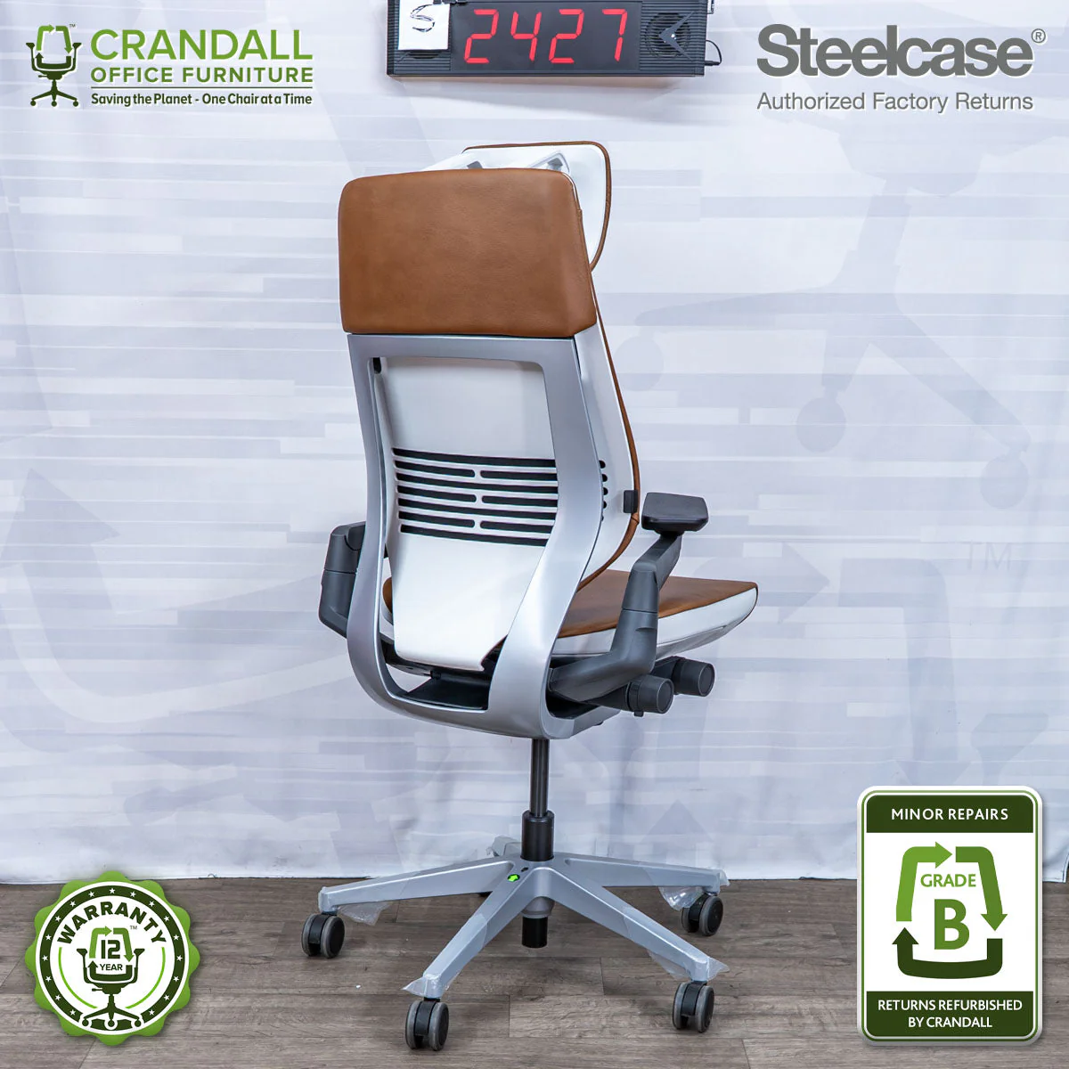 S-2427 - Steelcase Gesture - Grade B - Image 2