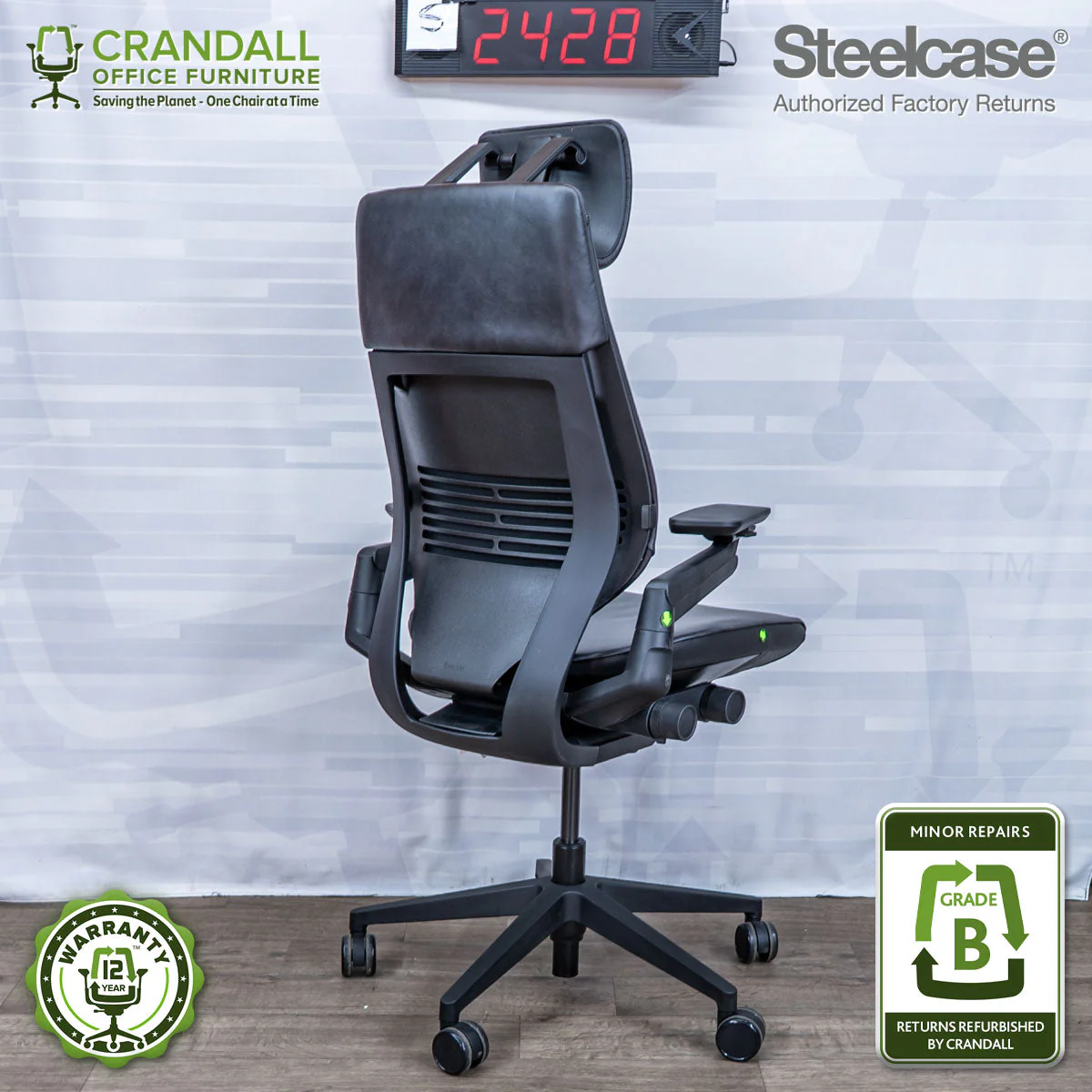 S-2428 - Steelcase Gesture - Grade B - Image 2