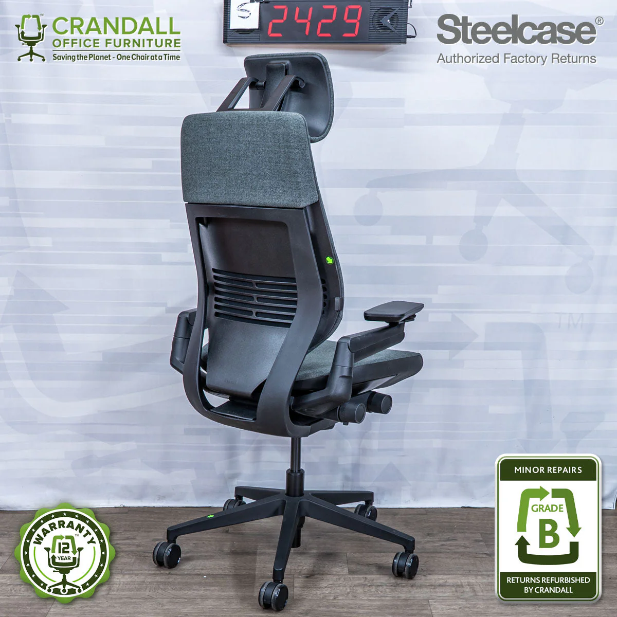 S-2429 - Steelcase Gesture - Grade B - Image 2
