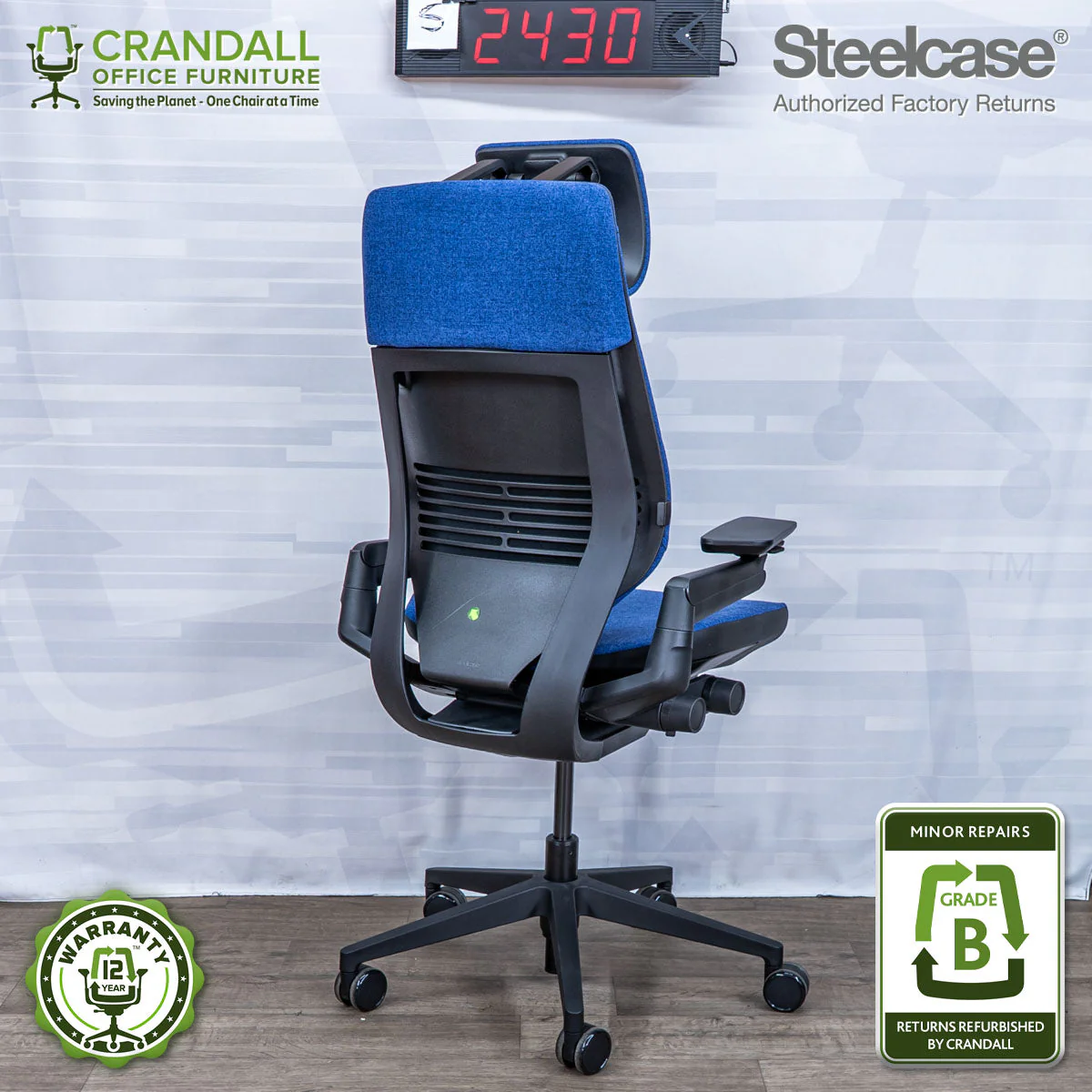 S-2430 - Steelcase Gesture - Grade B - Image 2