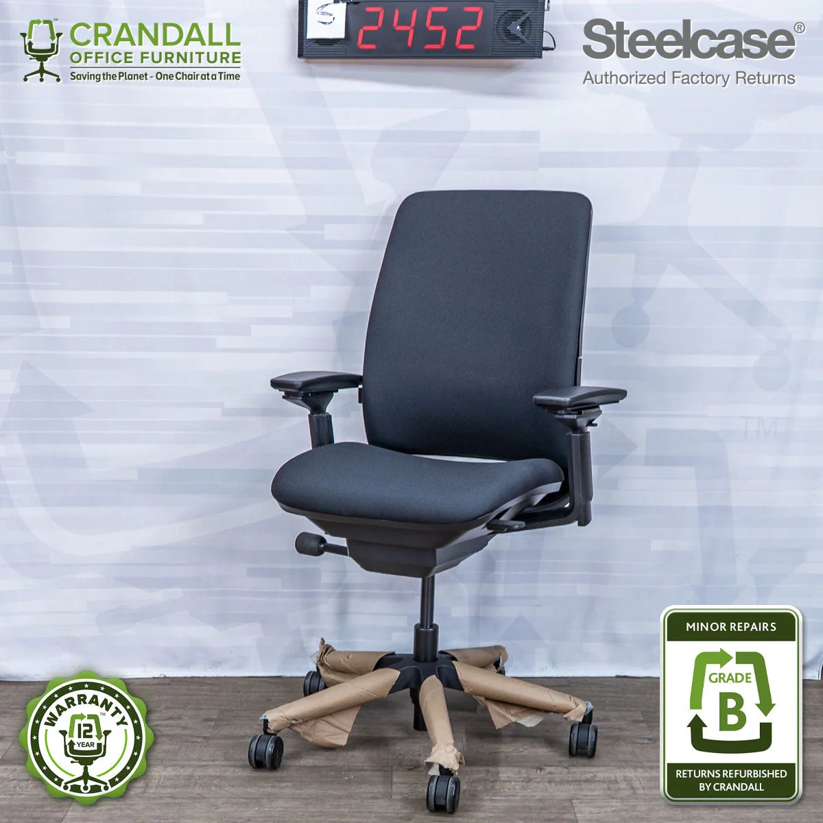 S-2452 - Steelcase Amia - Grade B
