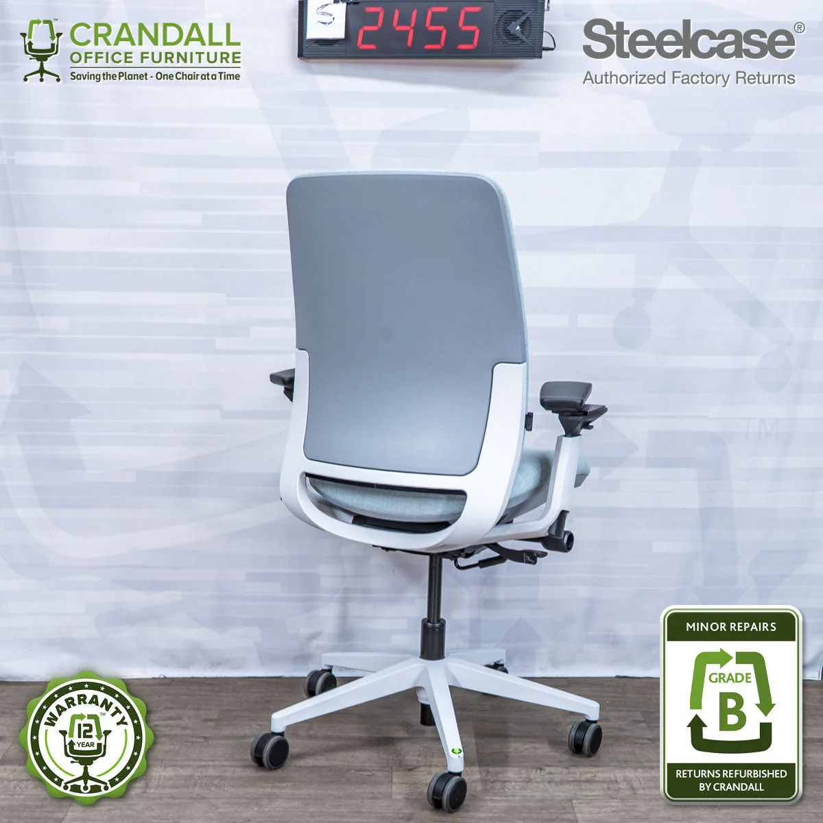 S-2455 - Steelcase Amia - Grade B - Image 2