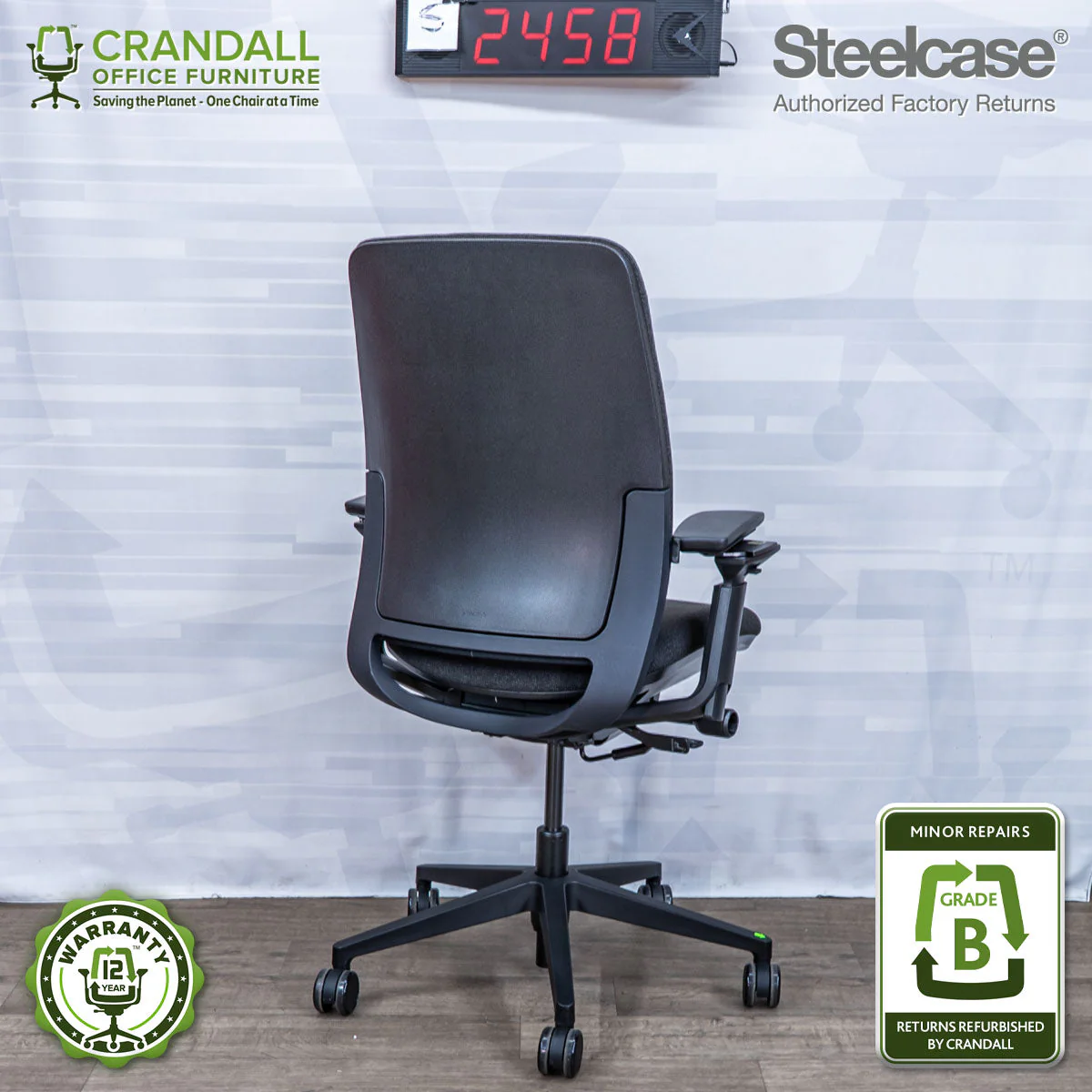 S-2458 - Steelcase Amia - Grade B - Image 2