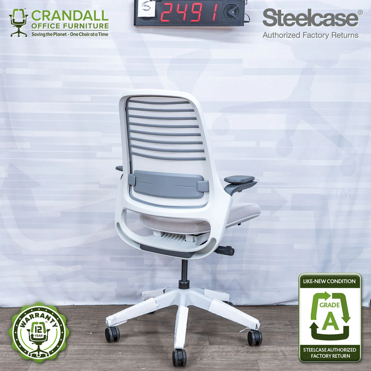 S-2491 - Steelcase Series 1 - Grade A - Image 2