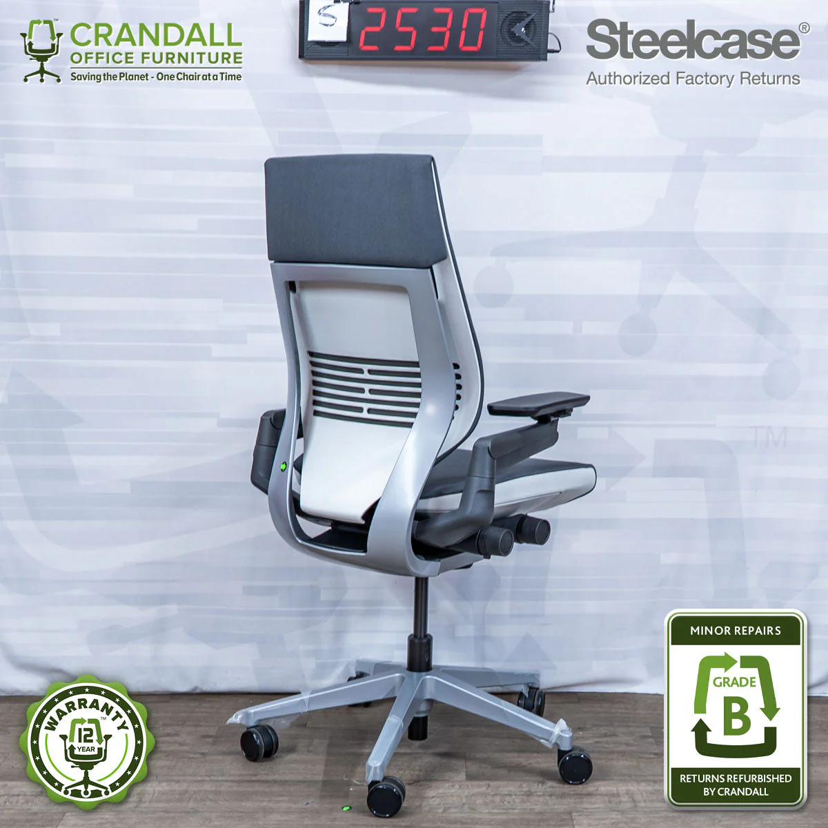 S-2530 - Steelcase Gesture - Grade B - Image 2