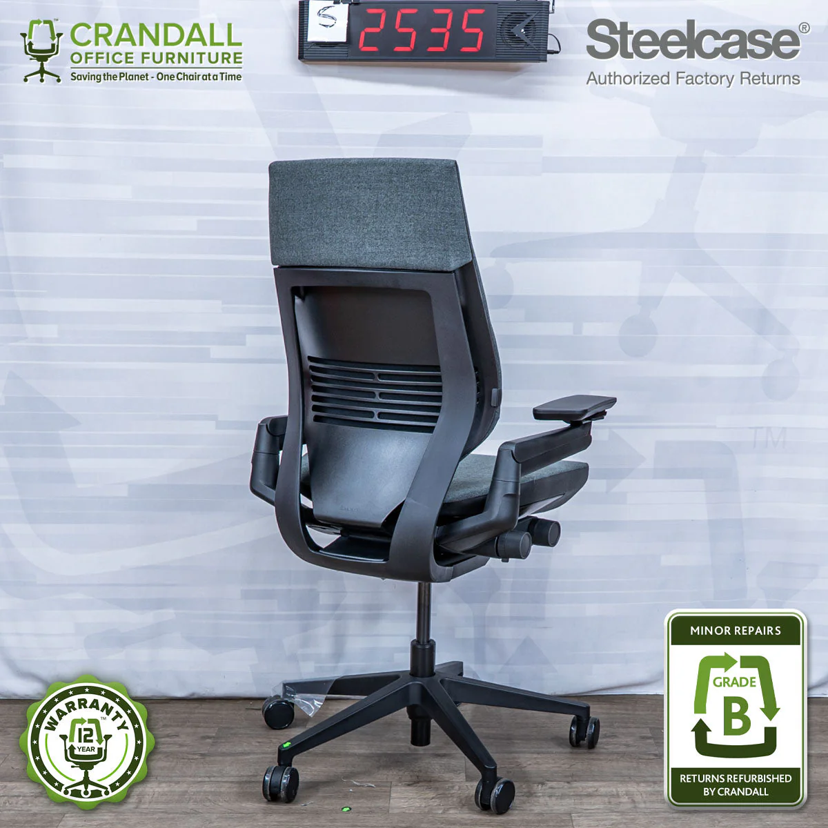 S-2535 - Steelcase Gesture - Grade B - Image 2