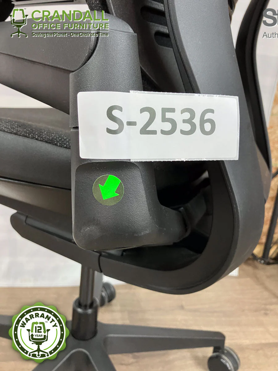 S-2536 - Steelcase Gesture with Headrest - Grade B - Image 3