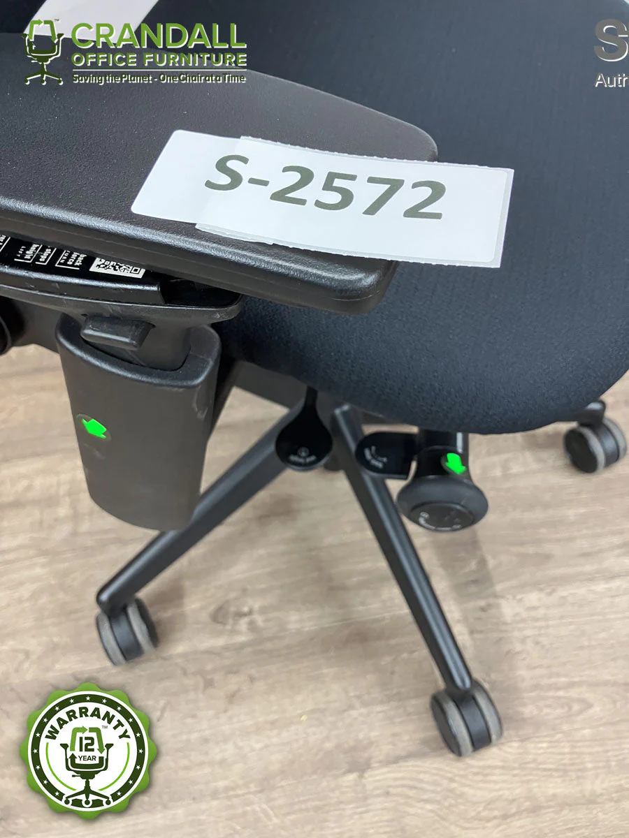 S-2572 - Steelcase V2 Leap - Grade B - Image 4