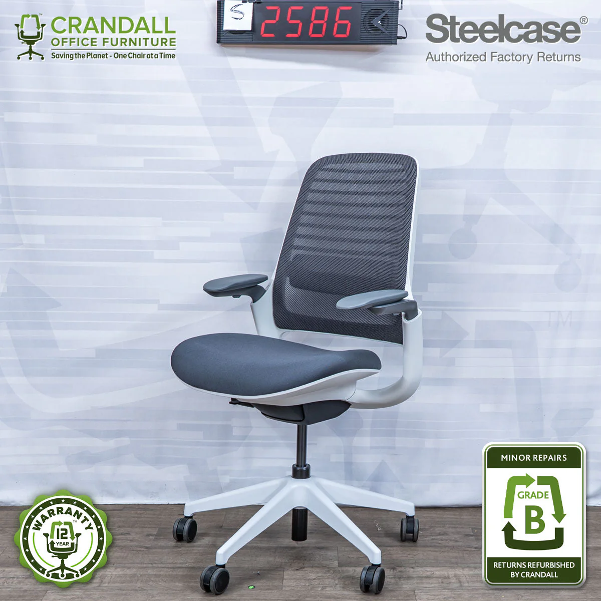 S-2586 - Steelcase Series 1 - Grade B