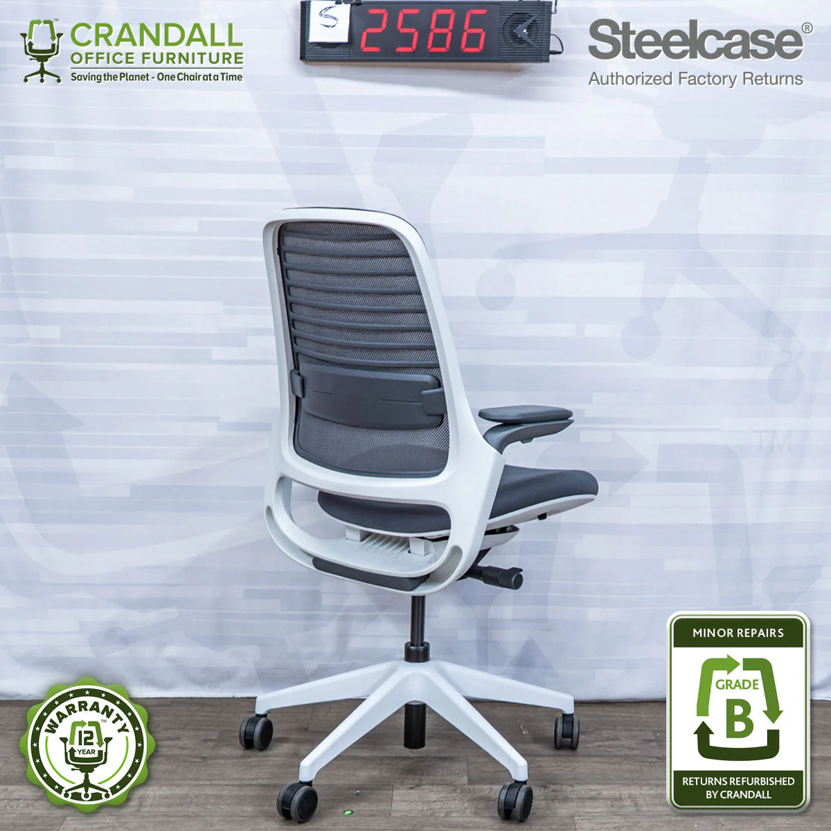 S-2586 - Steelcase Series 1 - Grade B - Image 2