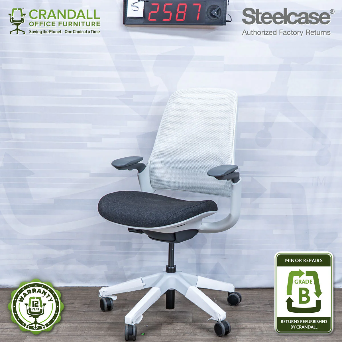 S-2587 - Steelcase Series 1 - Grade B