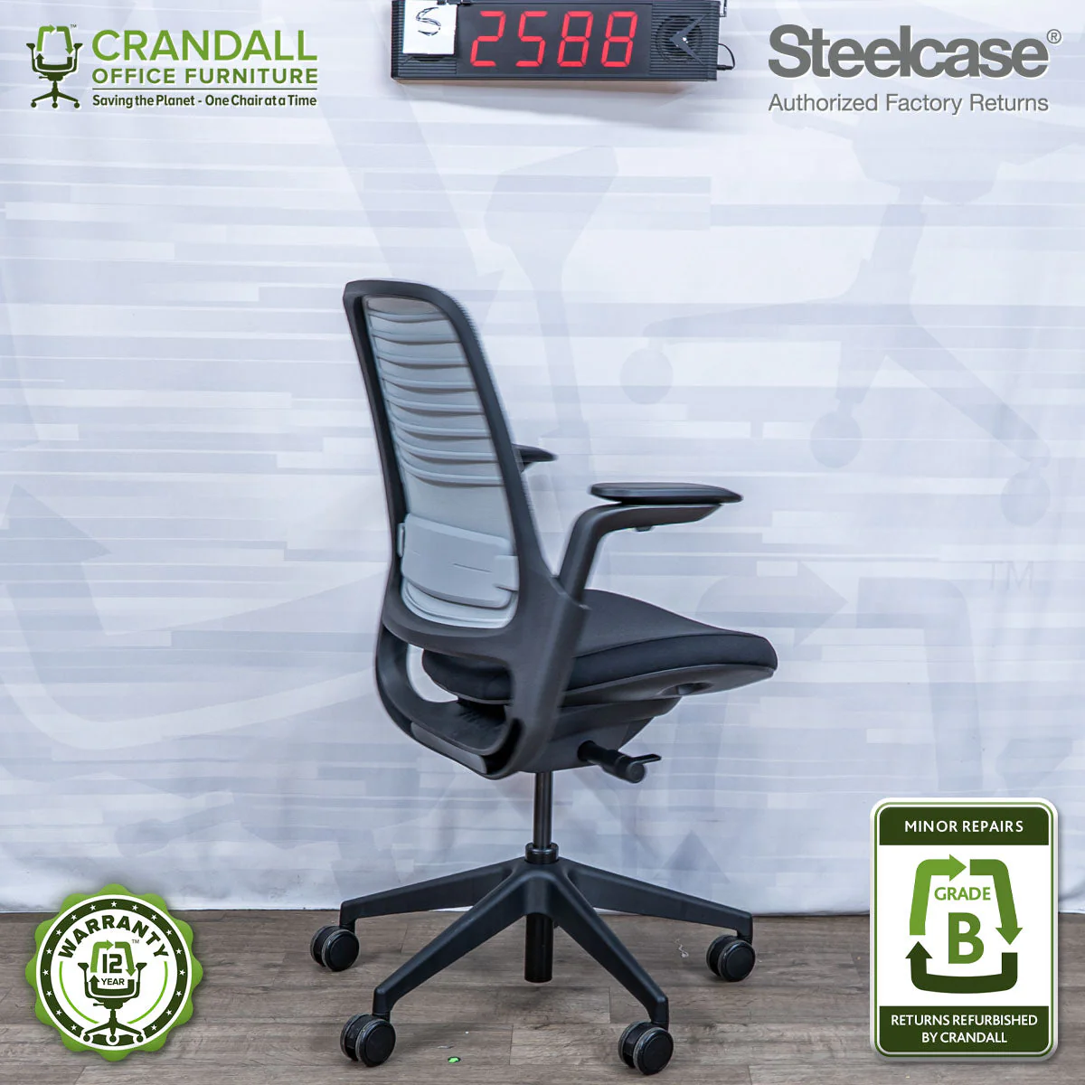 S-2588 - Steelcase Series 1 - Grade B - Image 2