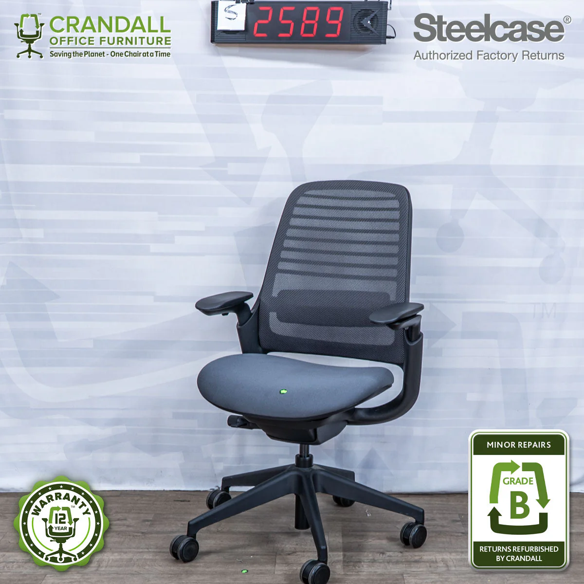S-2589 - Steelcase Series 1 - Grade B