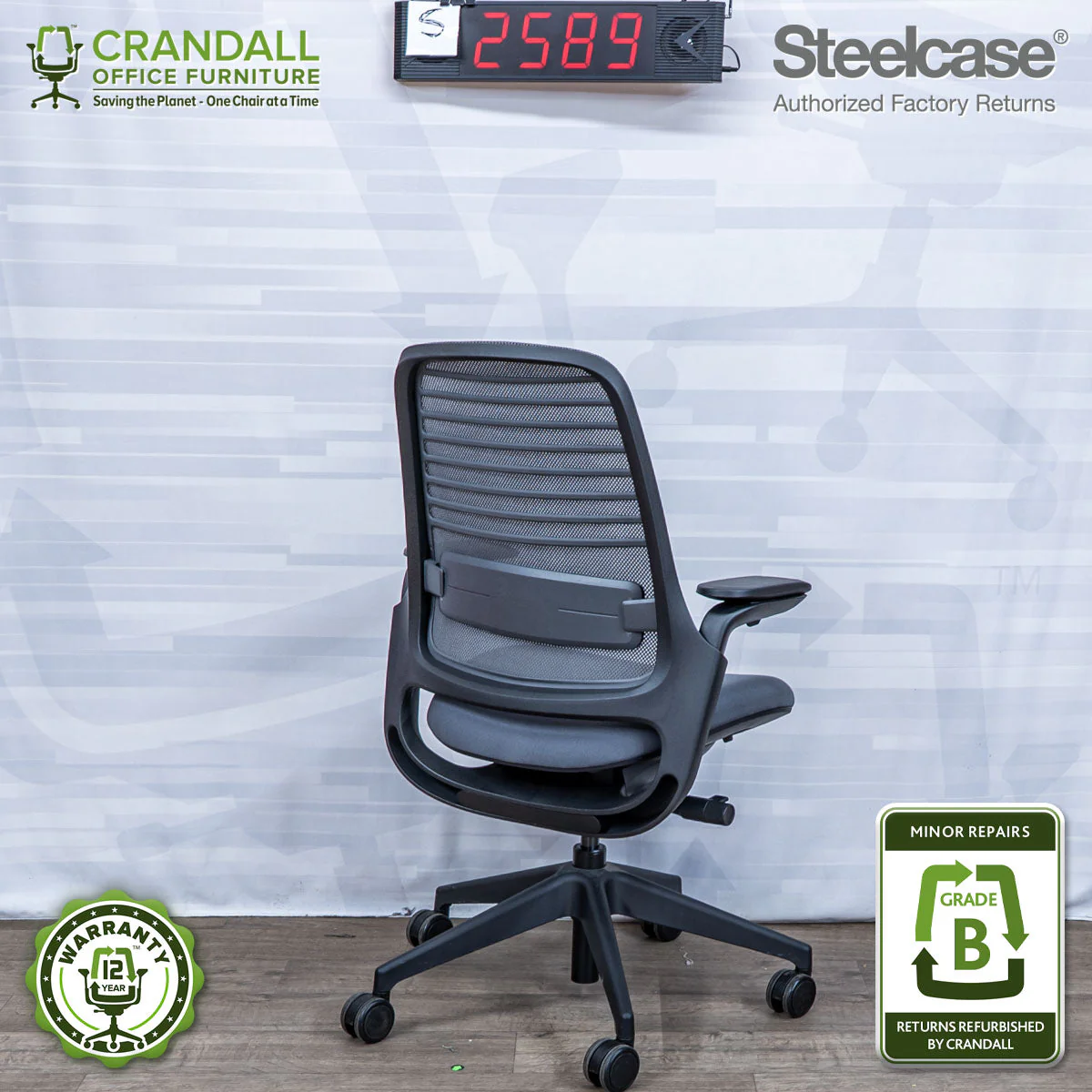 S-2589 - Steelcase Series 1 - Grade B - Image 2