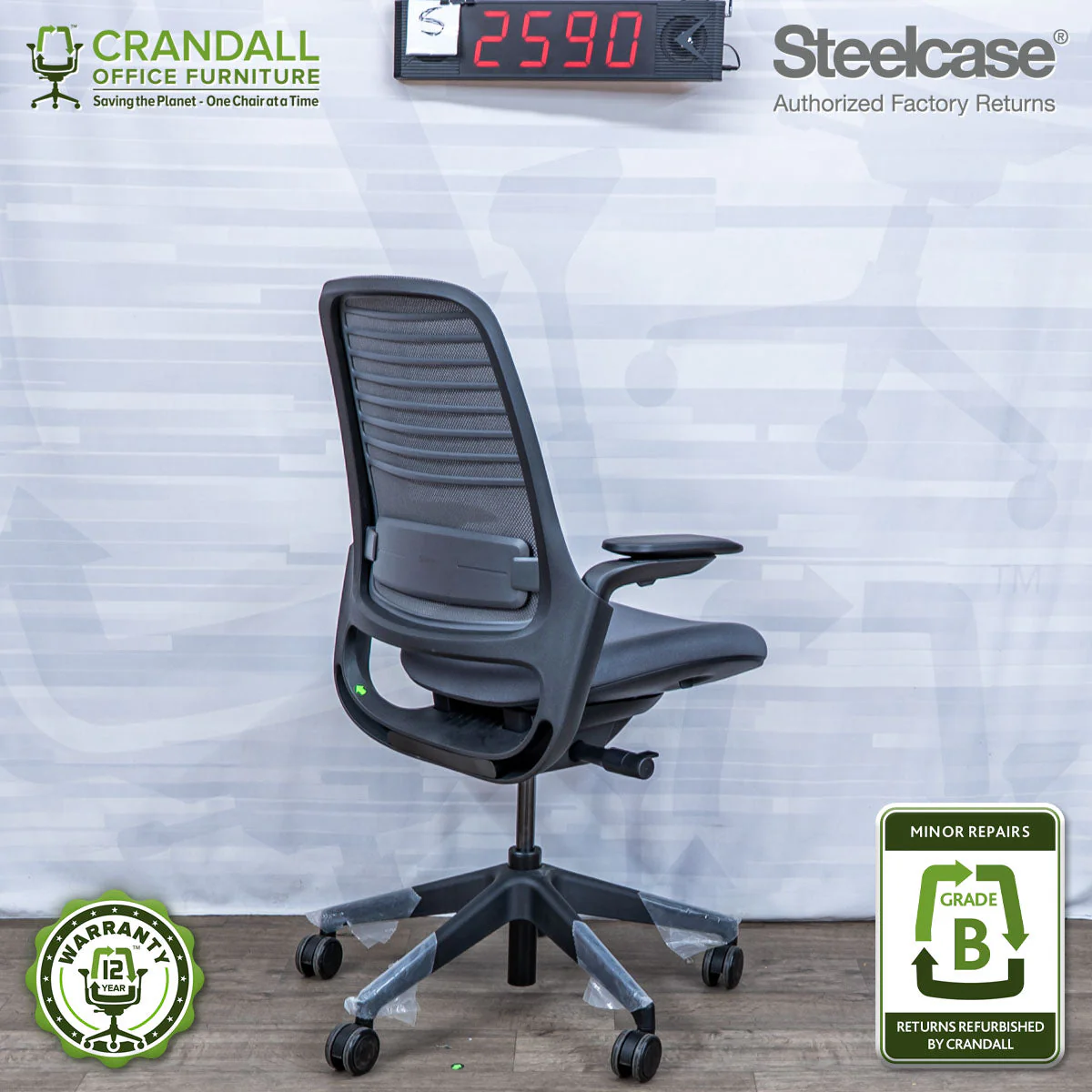S-2590 - Steelcase Series 1 - Grade B - Image 2