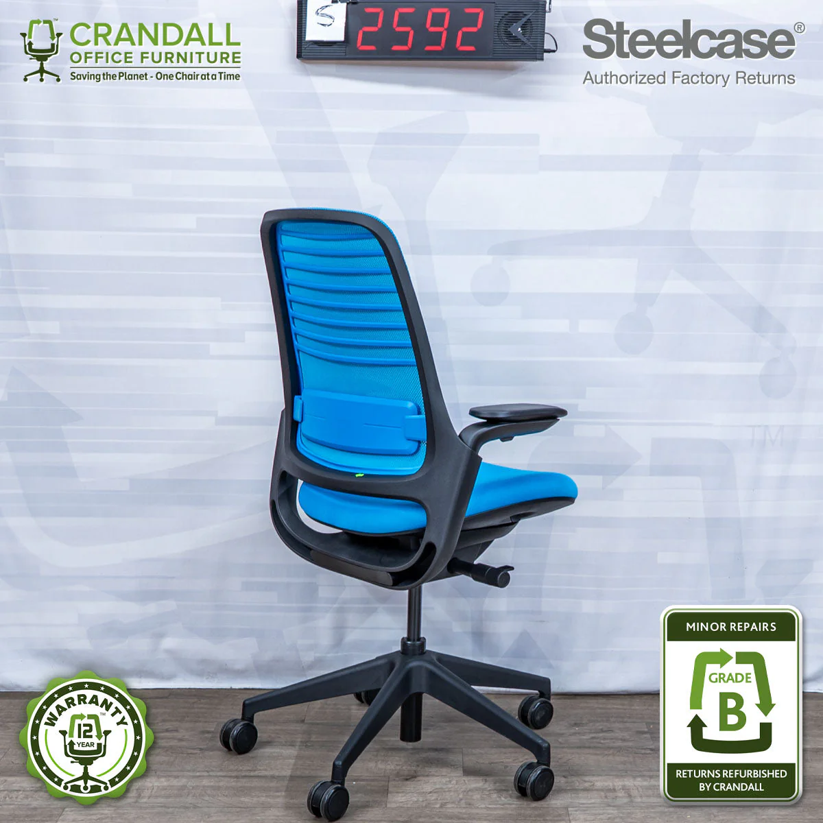 S-2592 - Steelcase Series 1 - Grade B - Image 2