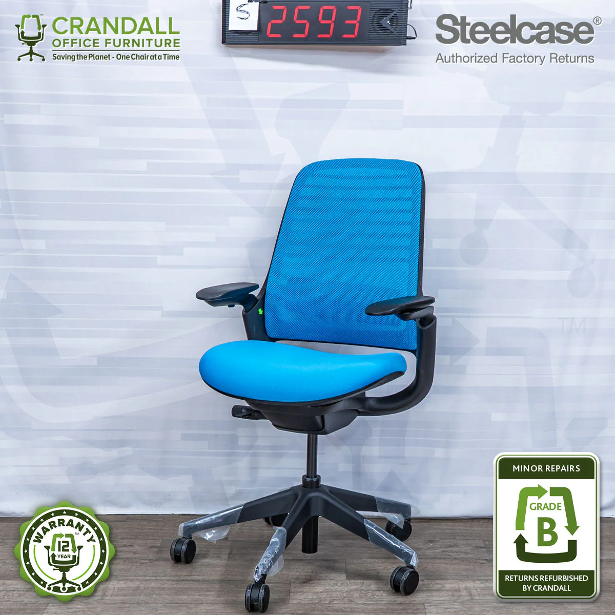 S-2593 - Steelcase Series 1 - Grade B