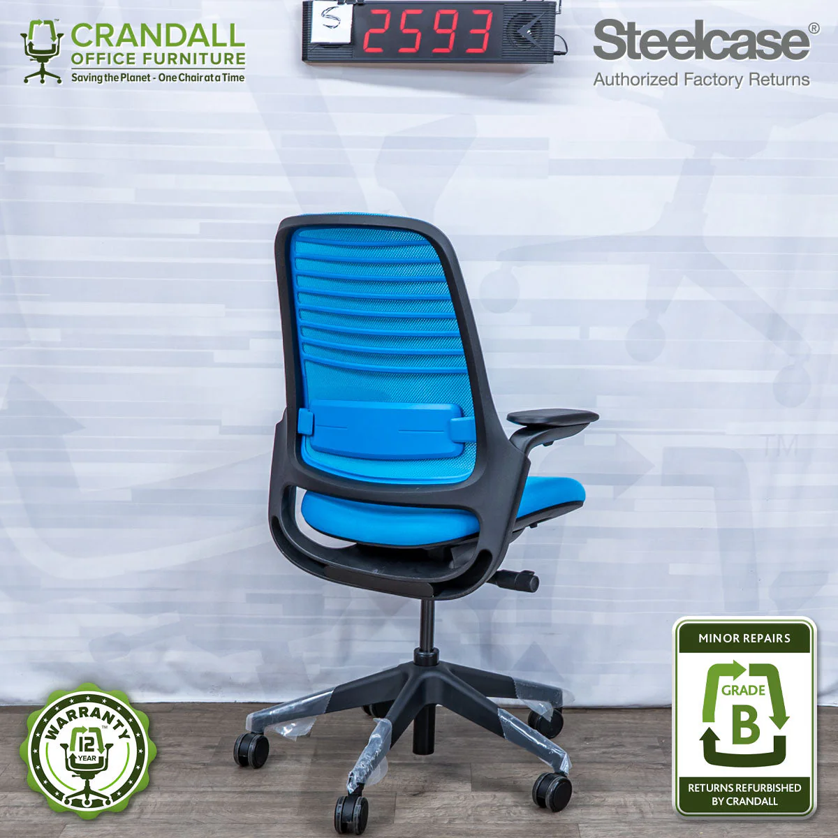 S-2593 - Steelcase Series 1 - Grade B - Image 2
