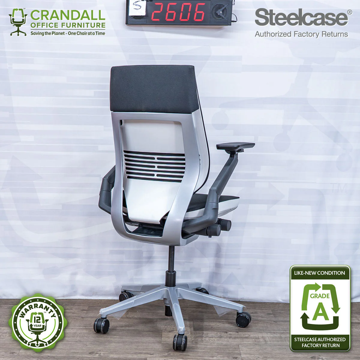 S-2606 - Steelcase Gesture - Grade A - Image 2