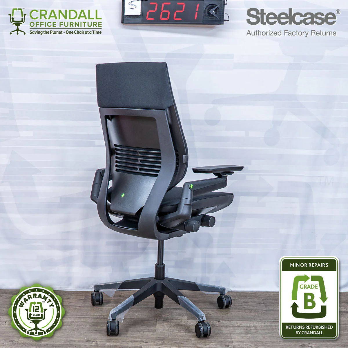 S-2621 - Steelcase Gesture - Grade B - Image 2