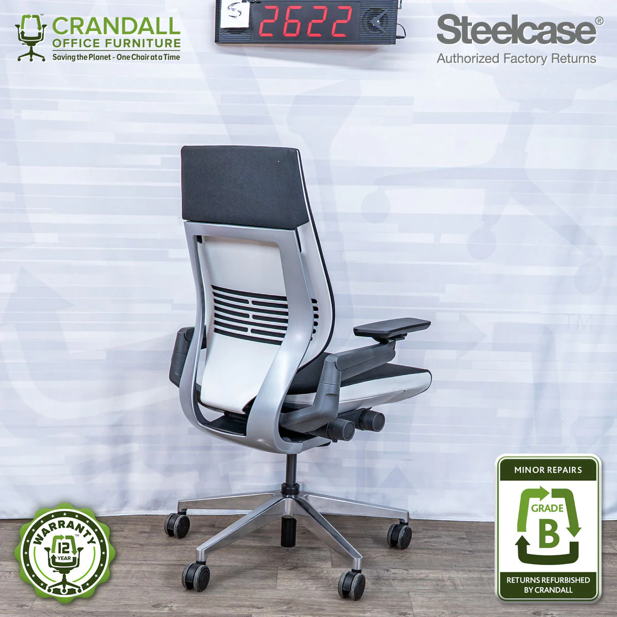 S-2622 - Steelcase Gesture - Grade B - Image 2