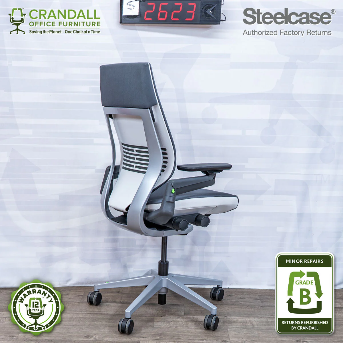 S-2623 - Steelcase Gesture - Grade B - Image 2