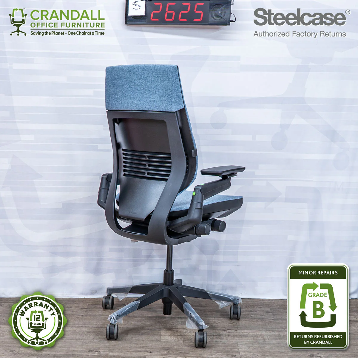 S-2625 - Steelcase Gesture - Grade B - Image 2