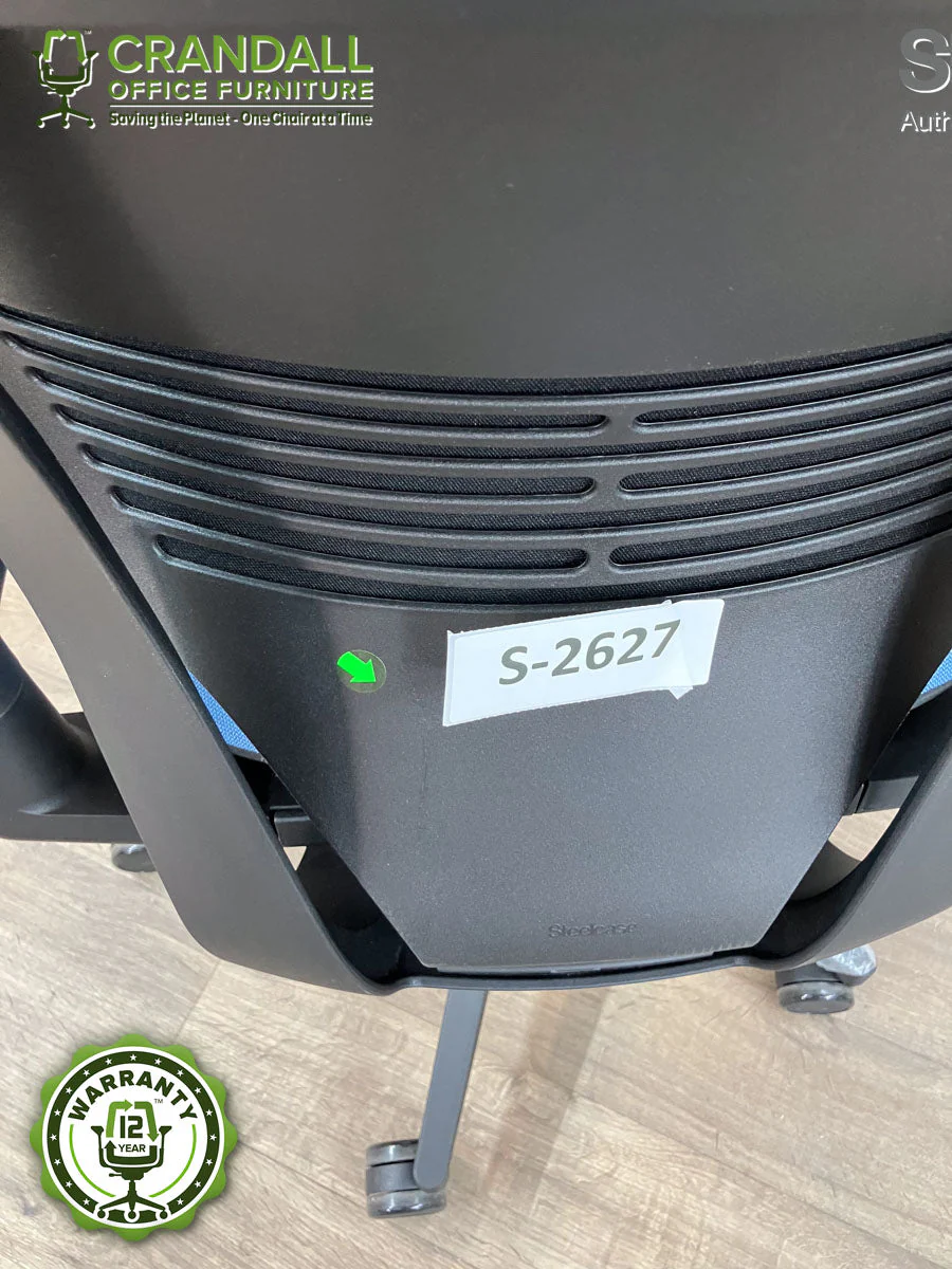 S-2627 - Steelcase Gesture with Headrest - Grade B - Image 4
