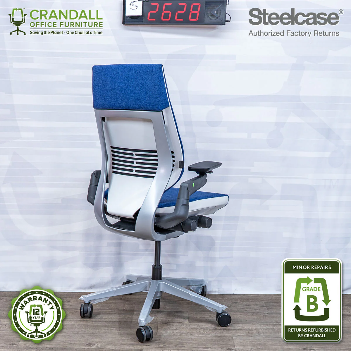 S-2628 - Steelcase Gesture - Grade B - Image 2