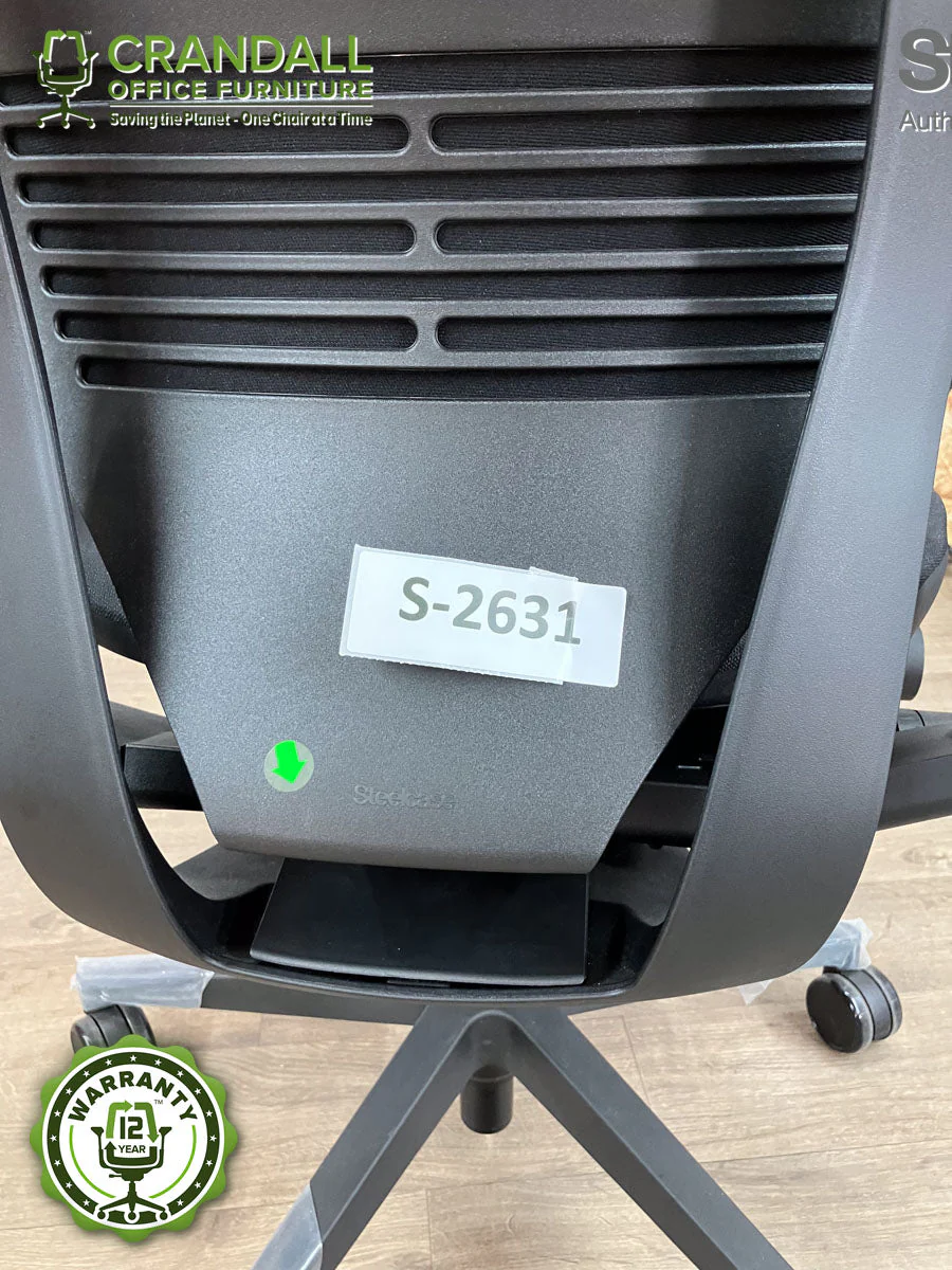 S-2631 - Steelcase Gesture with Headrest - Grade B - Image 3