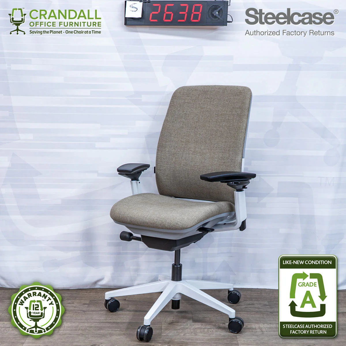 S-2638 - Steelcase Amia - Grade A