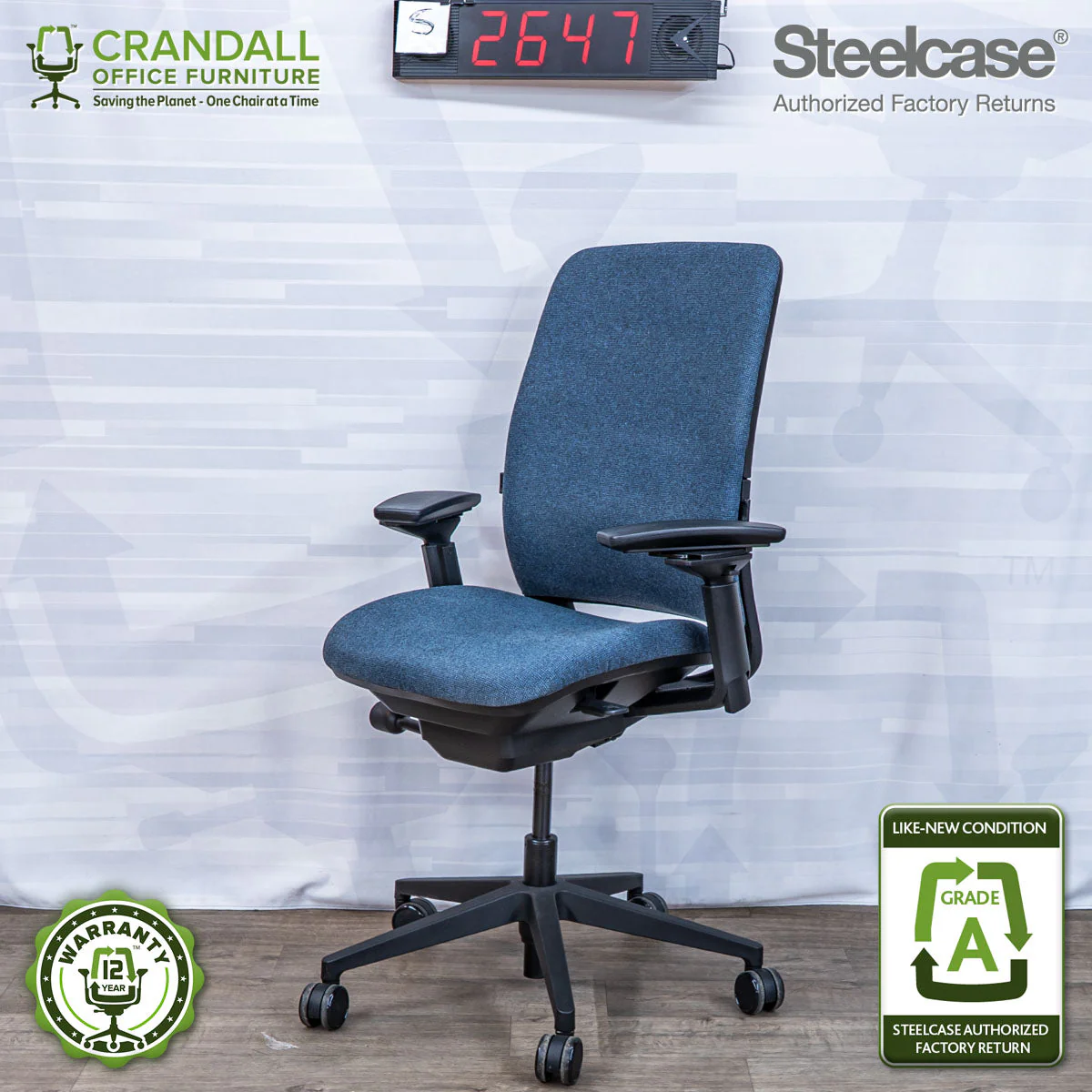 S-2647 - Steelcase Amia - Grade A
