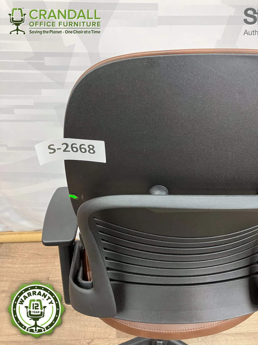 S-2668 - Steelcase V2 Leap - Grade B - Image 3