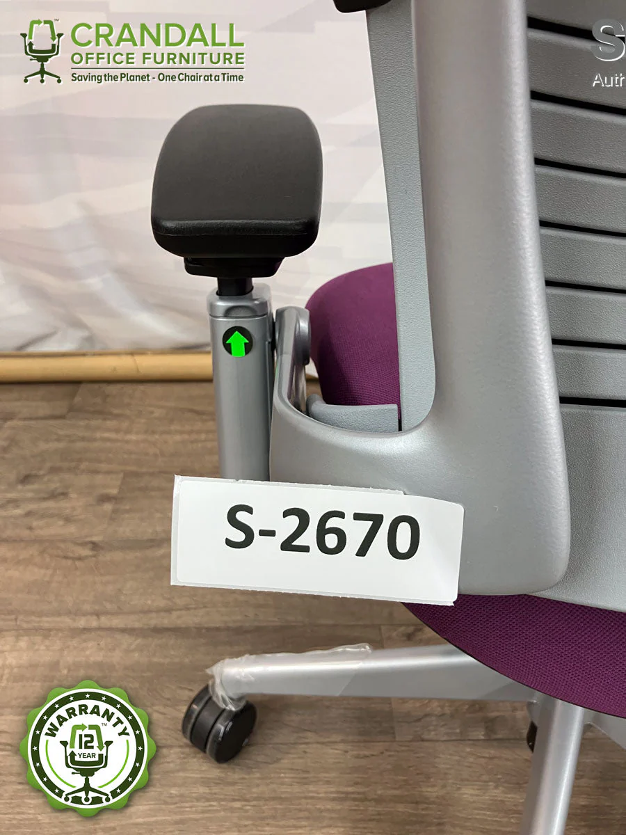 S-2670 - Steelcase V2 Leap - Grade B - Image 3