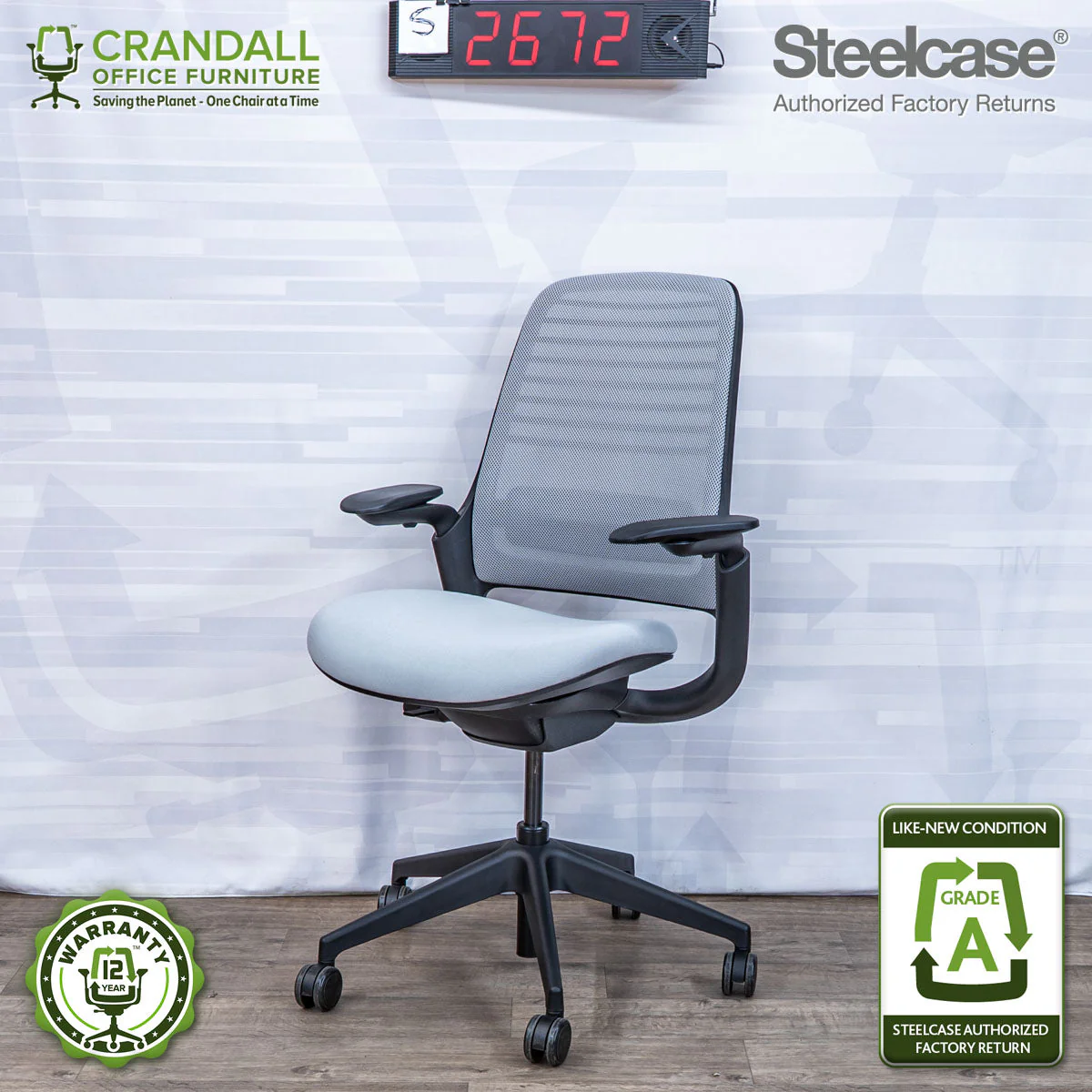 S-2672 - Steelcase Series 1 - Grade A