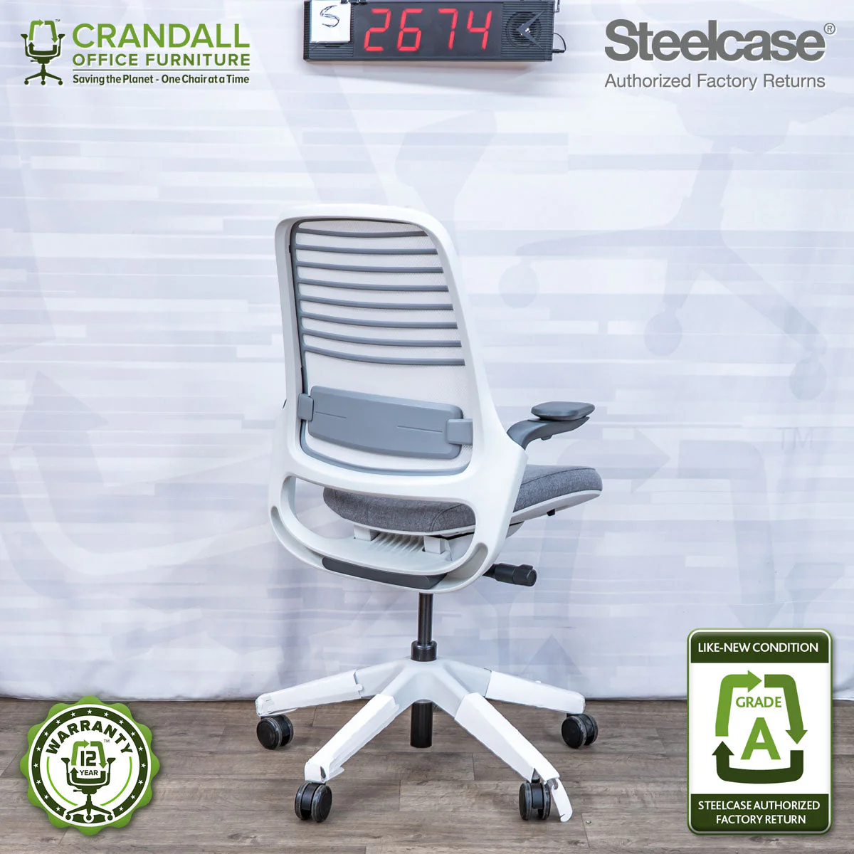 S-2674 - Steelcase Series 1 - Grade A - Image 2