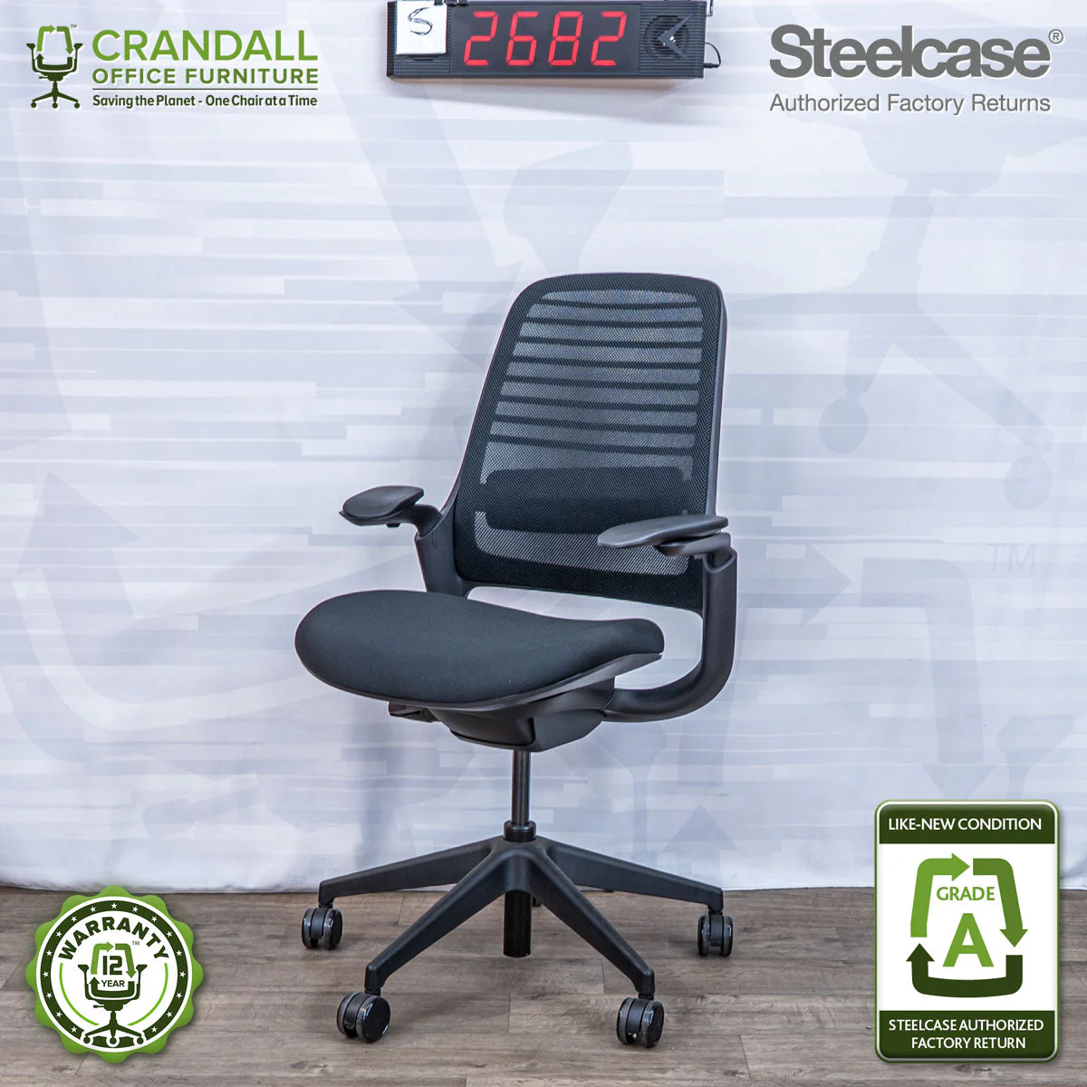 S-2682 - Steelcase Series 1 - Grade A
